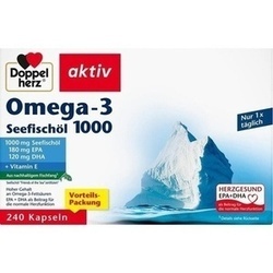 Abbildung klein von Doppelherz Omega-3 Seefischöl 1000