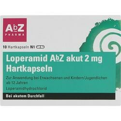 Abbildung klein von Loperamid Abz Akut 2 Mg Hartkapseln