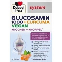 Abbildung klein von Doppelherz Glucosamin 1000 + Curcuma Vegan System