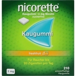 Abbildung klein von Nicorette Kaugummi 2 Mg Freshfruit
