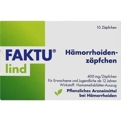 Abbildung klein von Faktu Lind Hmorrhoidenzpfchen