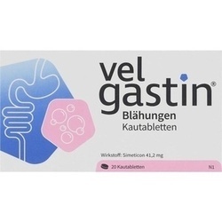 Abbildung klein von Velgastin Blähungen Kautabletten