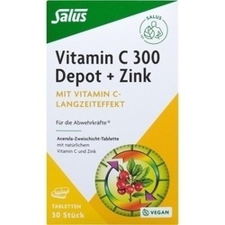 Abbildung klein von Vitamin C 300 Depot + Zink Salus