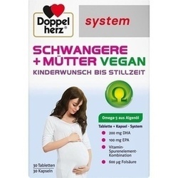 Abbildung klein von Doppelherz Schwangere + Mütter Vegan System