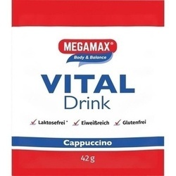 Abbildung klein von Megamax Vital Drink Cappuccino