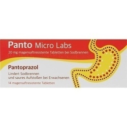 Abbildung klein von Panto Micro Labs 20 Mg Bei Sodbrennen 