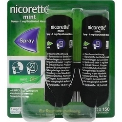 Abbildung klein von Nicorette Mint Spray 1 Mg/Sprühstoß Nfc