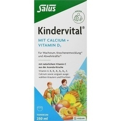 Abbildung klein von Kindervital Mit Calcium + D3 Tonikum Salus