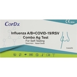 Abbildung klein von Cordx Influenza A/B+Covid-19/Rsv Combo Ag-Selbstte