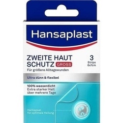 Abbildung klein von Hansaplast Zweite Haut Schutz Pflaster Groß