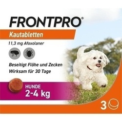 Abbildung klein von Frontpro 11 Mg Kautabletten Fr Hunde 2-4kg