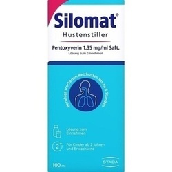 Abbildung klein von Silomat Hustenstiller Pentoxyverin 1.35 Mg/Ml Saft