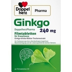 Abbildung klein von Ginkgo Doppelherzpharma 240 Mg Filmtabletten