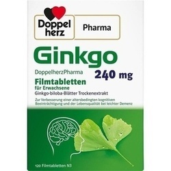 Abbildung klein von Ginkgo Doppelherzpharma 240 Mg Filmtabletten