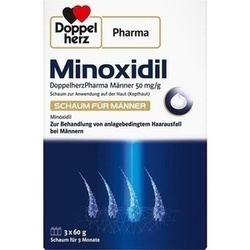 Abbildung klein von Minoxidil Doppelherzpharma Männer 50 Mg/G Schaum