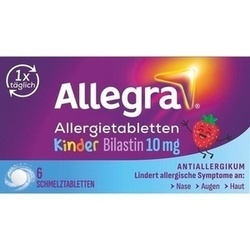 Abbildung klein von Allegra Allergietabletten Kinder 10 Mg Schmelztabl