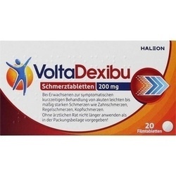 Abbildung klein von Voltadexibu Schmerztabletten 200 Mg Filmtabletten