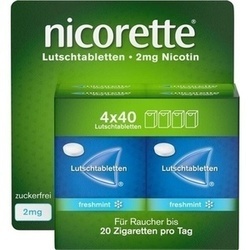 Abbildung klein von Nicorette Freshmint 2mg Lutschtabletten Gepresst