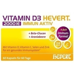 Abbildung klein von Vitamin D3 Hevert 2000 Ie Immun Aktiv