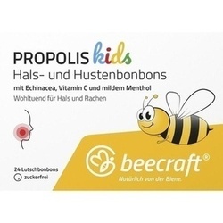 Abbildung klein von Beecraft Kids Propolis Hals- Und Hustenbonbons
