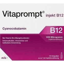 Abbildung klein von Vitaprompt Injekt B12 1000 Ug Injektionslösung