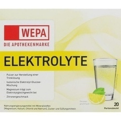 Abbildung klein von Wepa Elektrolyte Pulver Zitrone