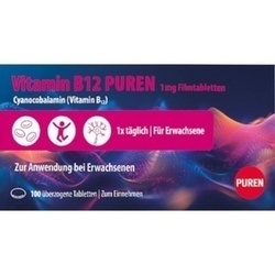 Abbildung klein von Vitamin B12 Puren 1 Mg Filmtabletten