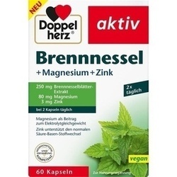 Abbildung klein von Doppelherz Brennnessel+Magnesium+Zink