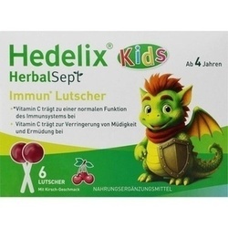 Abbildung klein von Hedelix Herbalsept Immun Lutscher Kids