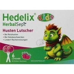 Abbildung klein von Hedelix Herbalsept Husten Lutscher Kids