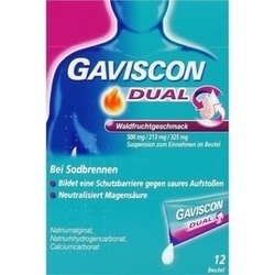 Abbildung klein von Gaviscon Dual Waldfrucht 500 Mg/213 Mg/325 Mg