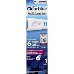 Abbildung klein von Clearblue Schwangerschaftst. 6 Tage Vor 2 Hormone