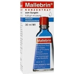Abbildung klein von Mallebrin Konzentrat Zum Gurgeln