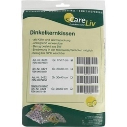 Abbildung klein von Dinkelkern Wärmekissen Mit Bezug 17x17cm