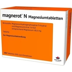Abbildung klein von Magnerot N Magnesiumtabletten