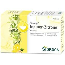 Abbildung klein von Sidroga Wellness Ingwer-Zitrone