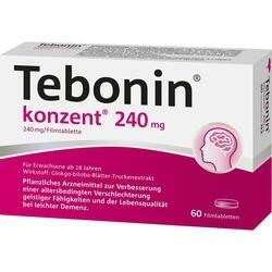 Abbildung klein von Tebonin Konzent 240mg Filmtabletten