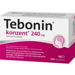 Abbildung klein von Tebonin Konzent 240mg Filmtabletten