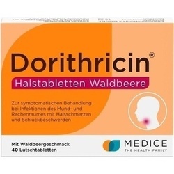 Abbildung klein von Dorithricin Halstabletten Waldbeere