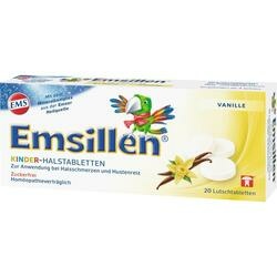 Abbildung klein von Emsillen Kinder-Halstabletten Vanille