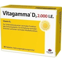 Abbildung klein von Vitagamma D3 2.000 I.E.Vitamin D3 Nem