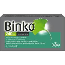 Abbildung klein von Binko 240 Mg Filmtabletten