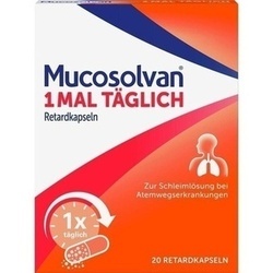 Abbildung klein von Mucosolvan 1mal Täglich Retardkapseln