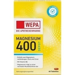 Abbildung klein von Wepa Magnesium 400 Depot + B6