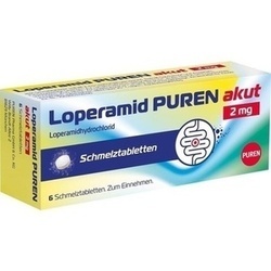 Abbildung klein von Loperamid Puren Akut 2 Mg Schmelztabletten