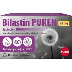Abbildung klein von Bilastin Puren 20 Mg Tabletten