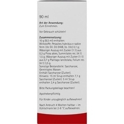 Abbildung klein von Plantago Hustensaft