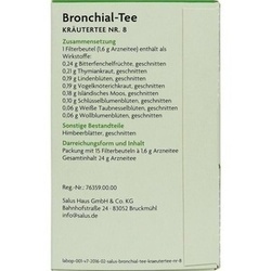 Abbildung klein von Bronchial-Tee Kräutertee Nr. 8 Salus
