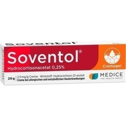 Abbildung klein von Soventol Hydrocortisonacetat 0.25%