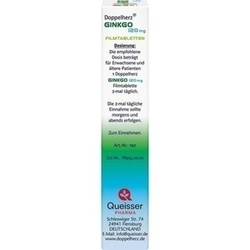 Abbildung klein von Doppelherz Ginkgo 120 Mg System